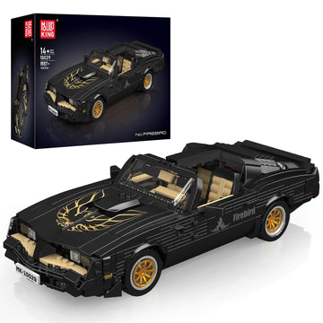 Mould King 10029 Car Model Toys MOC Bricks Collectible Sportscar Building Blocks, Racing Car Building Kits for Adult, Static Version 1,557 Pieces