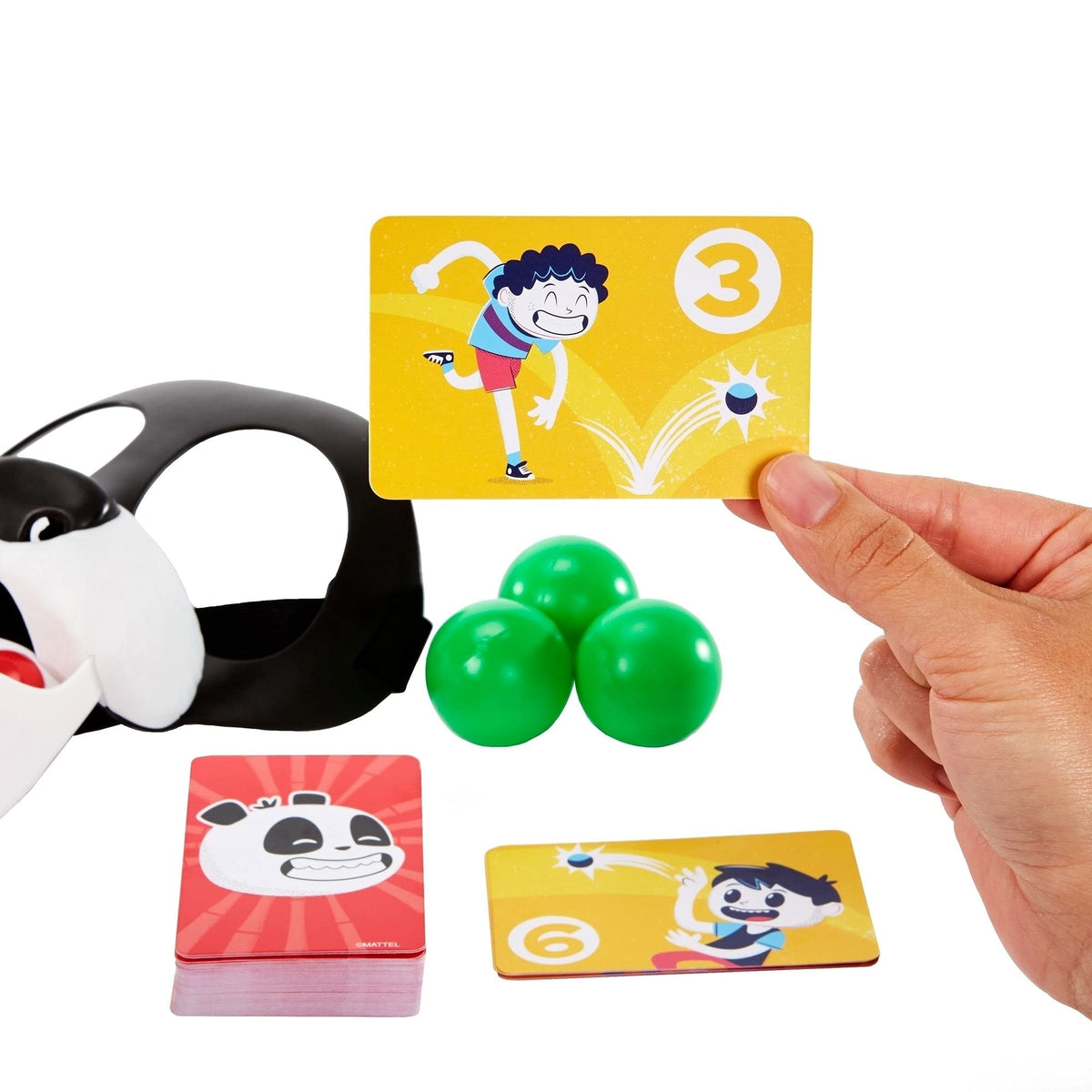 Please Feed the Pandas Kids Game with Panda Masks, for 7 Year Olds and Up