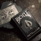 Bicycle Black and Silver Metalluxe Playing Cards - Premium Foil Metalluxe Deck- Classic Poker Size, Collectible Luxury Design, Great for Game Night