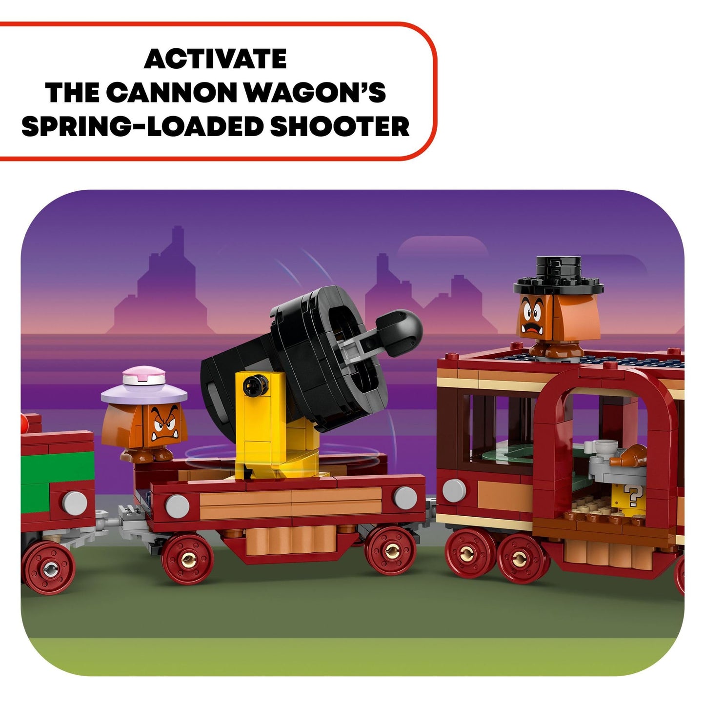 LEGO Super Mario The Bowser Express Train Toy - Building Toys for Boys & Girls, Ages 9+ Years - Pretend Play W/Minifigures - Gift Idea for Kids