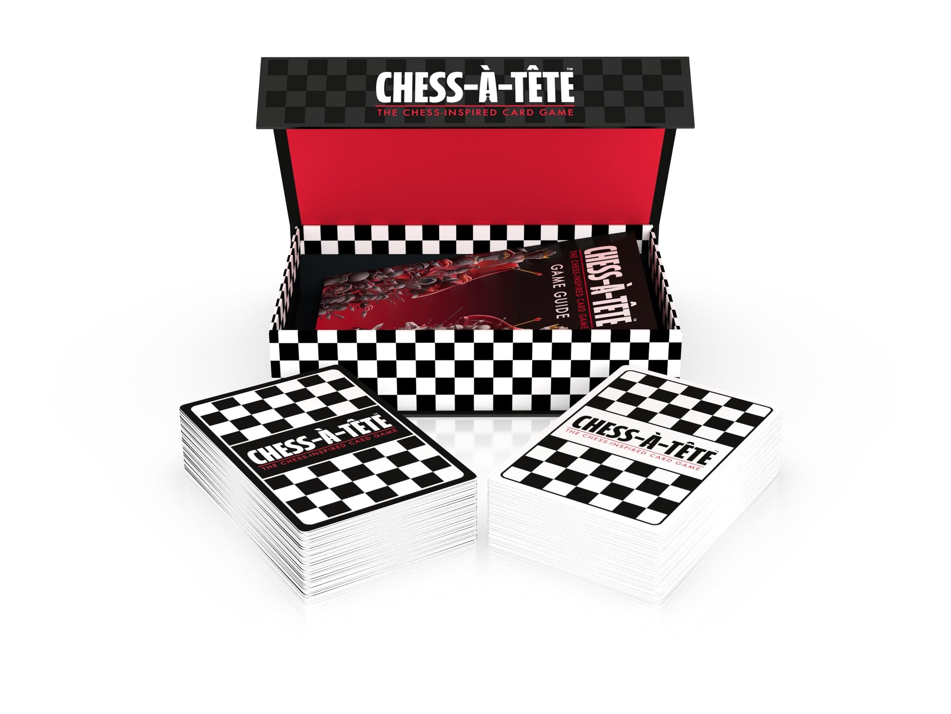 Chess-à-Tête - 2 Player Strategy Card Game for Adults & Teens | Chess-Inspired Tactical Battles | Fast, Portable, Easy to Learn