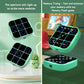 Tic-Tac-Toe Bolt Game, 4-in-1 Handheld Puzzle Games Console, Electronic Tic-Tac-Toe Game for Educational and Memory Growth, Portable Travel Games for