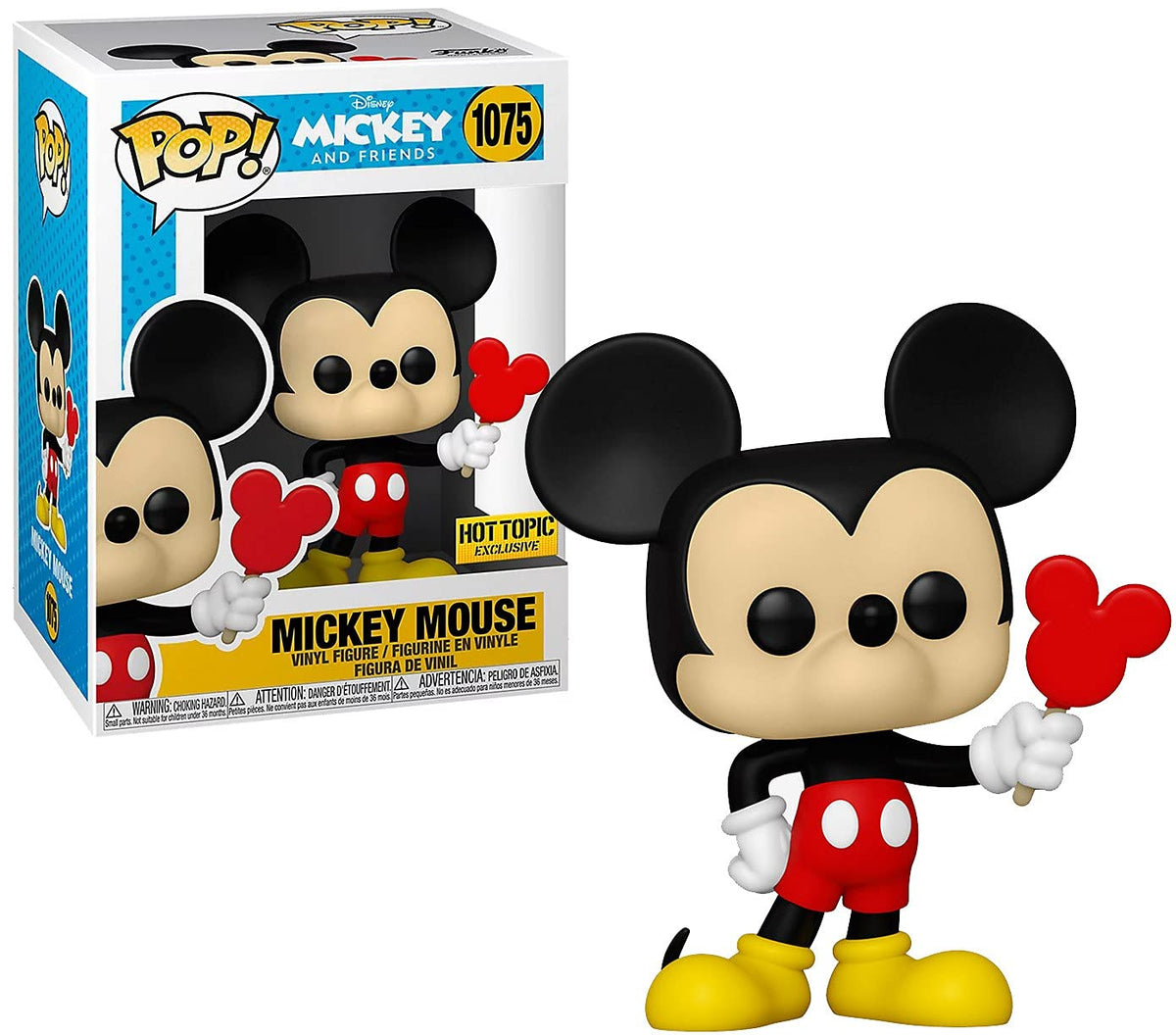 Funko Disney Mickey and Friends Pop! Mickey Mouse (Ice Cream) Vinyl Figure Hot Topic Exclusive Multi None