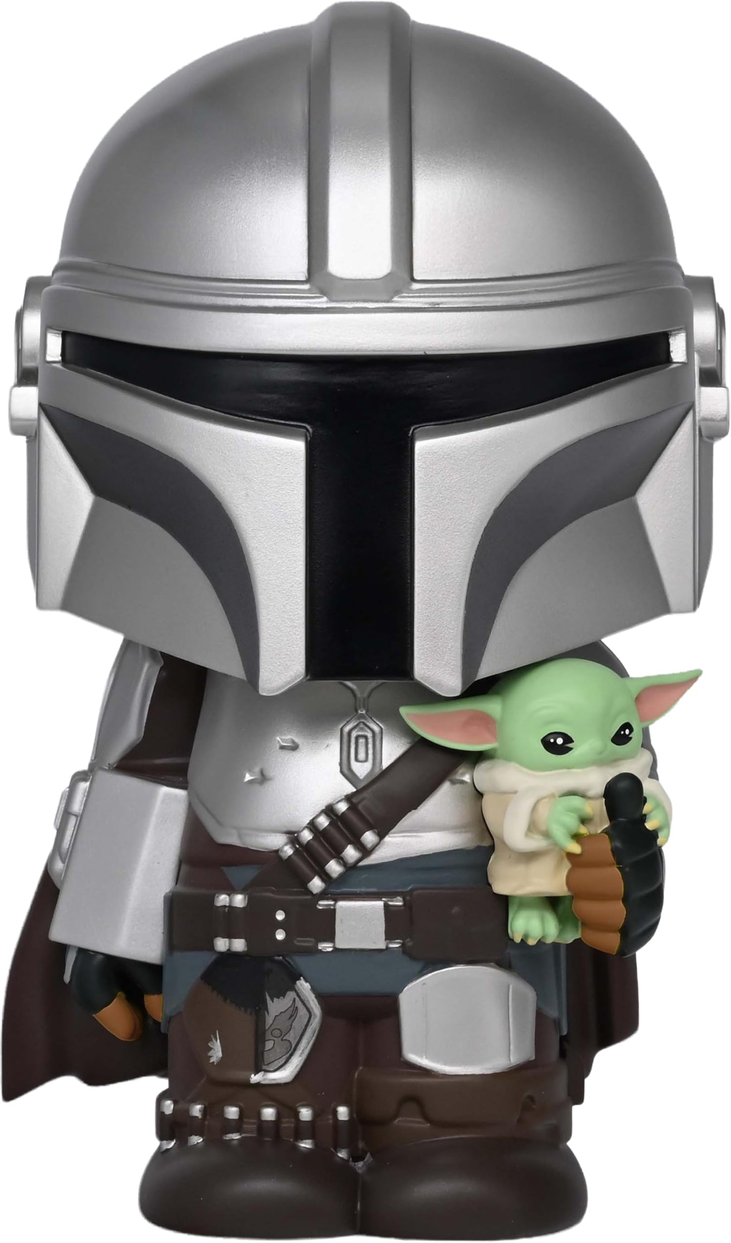 Star Wars - Mandalorian and Grogu PVC Coin Bank | Official Licensed Merchandise