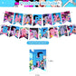 Steven Universe Party Decorations, Cute Cartoon Movie Birthday Party Supplies Includes Banner, Cake Topper, 12 Cupcake Toppers, 18 Balloons