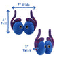 GIANT MICROBES Testicle Plushie Toy, Testicles Gift, Testicular Cancer Awareness, Vasectomy Gifts, Urology Gifts, Urology Nursing, Testicle Pillows