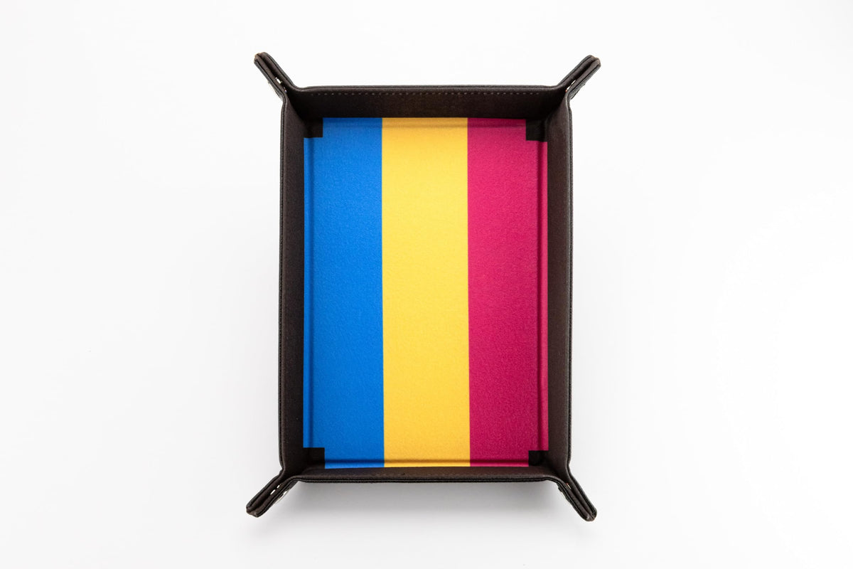 FanRoll Pride Dice Tray - Pansexual