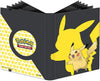 Ultra Pro: 9-Pocket Pokémon Full-View Pro Binder, Pikachu, Holds 360 Cards in Ultra Pro Deck Protector Sleeves, Durable, All Materials Made From