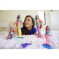 Barbie Dreamtopia Mermaid Doll, 12-inch, Teal and Purple Hair, with Tiara, Gift for 3 to 7 Year Olds