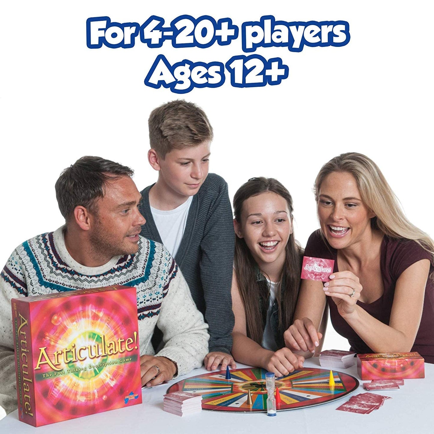 Drumond Park 5019150000056 Articulate Family Board Fast Talking Description Game, Multi