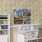 iLAND 1/12 Scale Accessories, 4 Miniature Dollhouse Pictures of Famous Architecture w/Boards