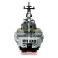 General Jim's Deluxe Edition USS Missouri Battleship Building Set - 2,631 Piece WW2 Iowa-Class Model w/Rotating Guns, Radar, Cruise Missiles, 3-Piece