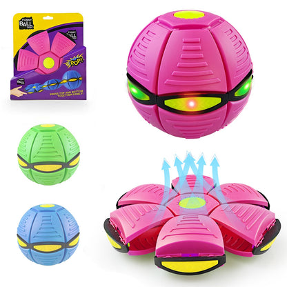 BHPWZB Magic Ball Pop Up Balls Light-Up - Magic Bouncing Pop Up Toy with Bright Motion Lights Dual-Form Magic Meta Ball Bouncy Balls for Indoor