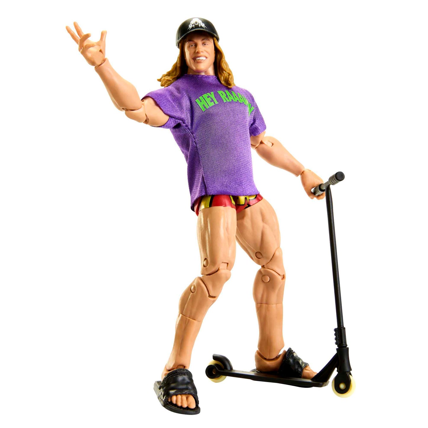 Mattel WWE Riddle Elite Collection Action Figure, Deluxe Articulation & Life-like Detail with Iconic Accessories, 6-inch
