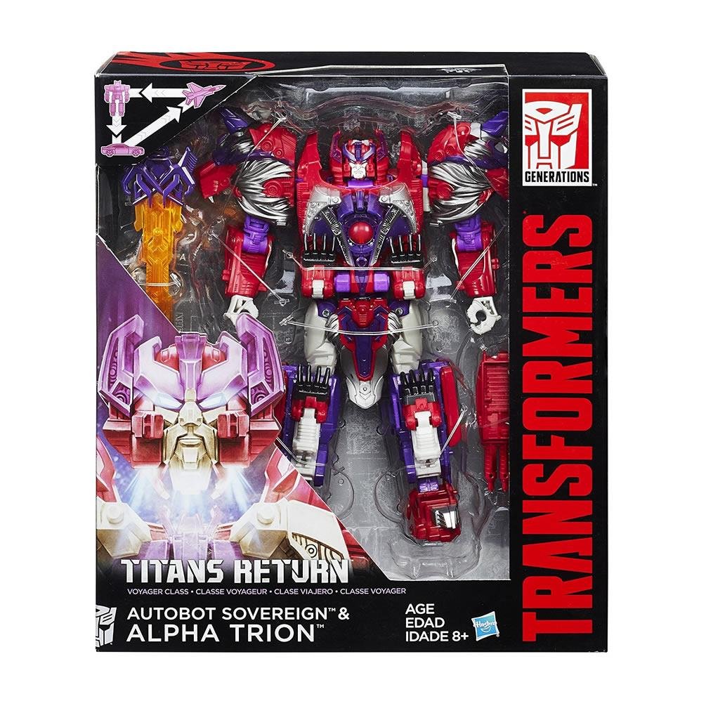 Transformers Generations Titans Return Autobot Sovereign and Alpha Trion