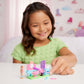 Barbie Mini BarbieLand Collectible Hair Salon Playset with 1.5-Inch Doll, Style Station with Mirror, Shampoo Area and Reception Desk for Storytelling