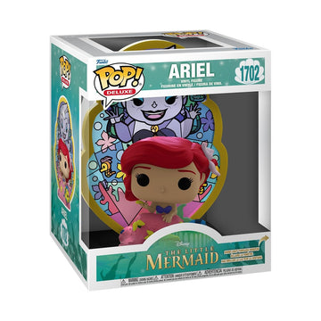 Funko Pop! Deluxe: Little Mermaid - Ariel - Stained Glass - Collectable Vinyl Figure - Gift Idea - Official Merchandise - Toys for Kids & Adults