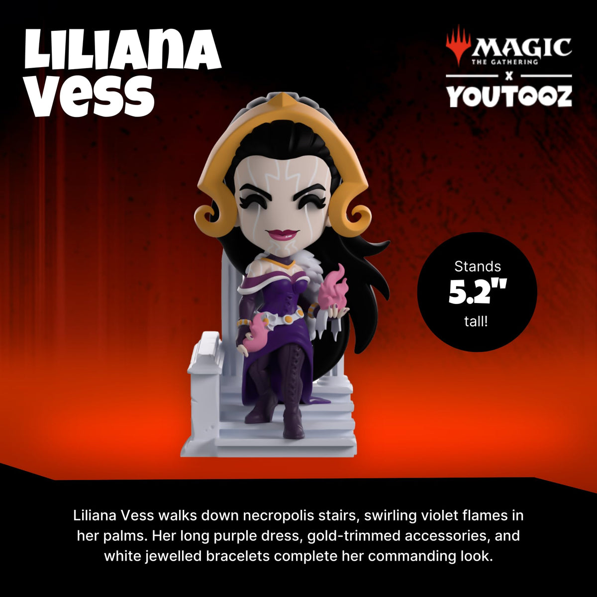 Youtooz Magic: The Gathering Liliana Vess 5.2" Vinyl Collectible Figure