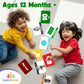 Letters, Numbers, Colors, Shapes & Animals Flashcards for Toddlers | Fun Educational Learning Toys | Premium Quality Cards for Kids Ages 1-3 | Early