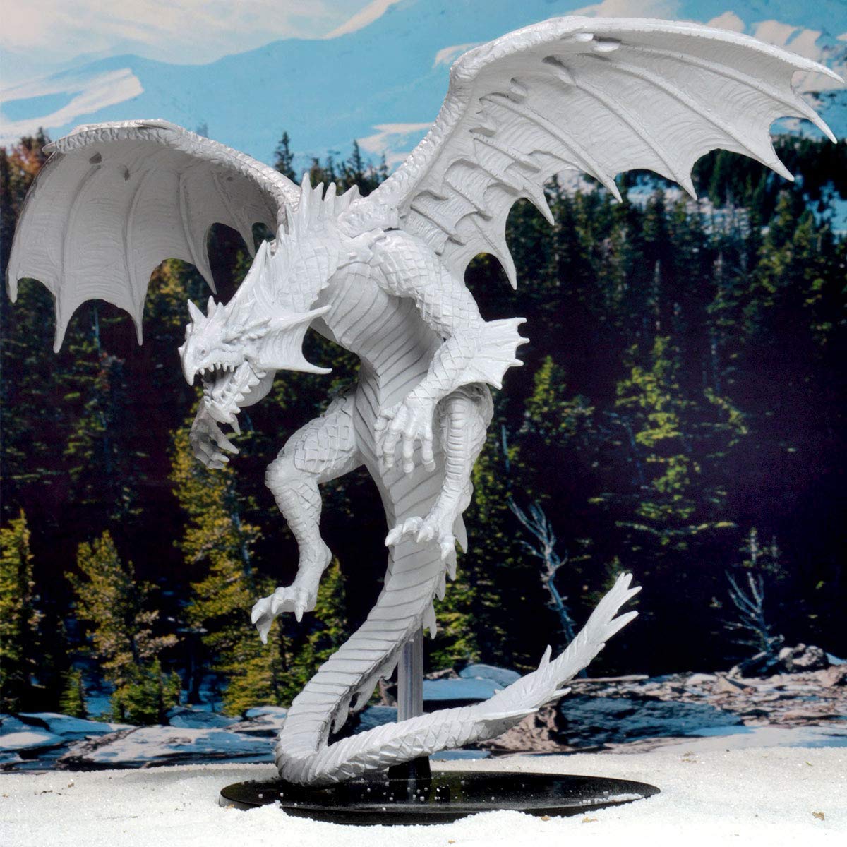 WizKids Pathfinder Battles Deep Cuts - Gargantuan White Dragon