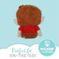Curious George Cuteeze Stuffed Animal Plush Toy Monkey - Cute Cuddle Plushie Gift for Baby and Toddler Boys and Girls - 12 Inches