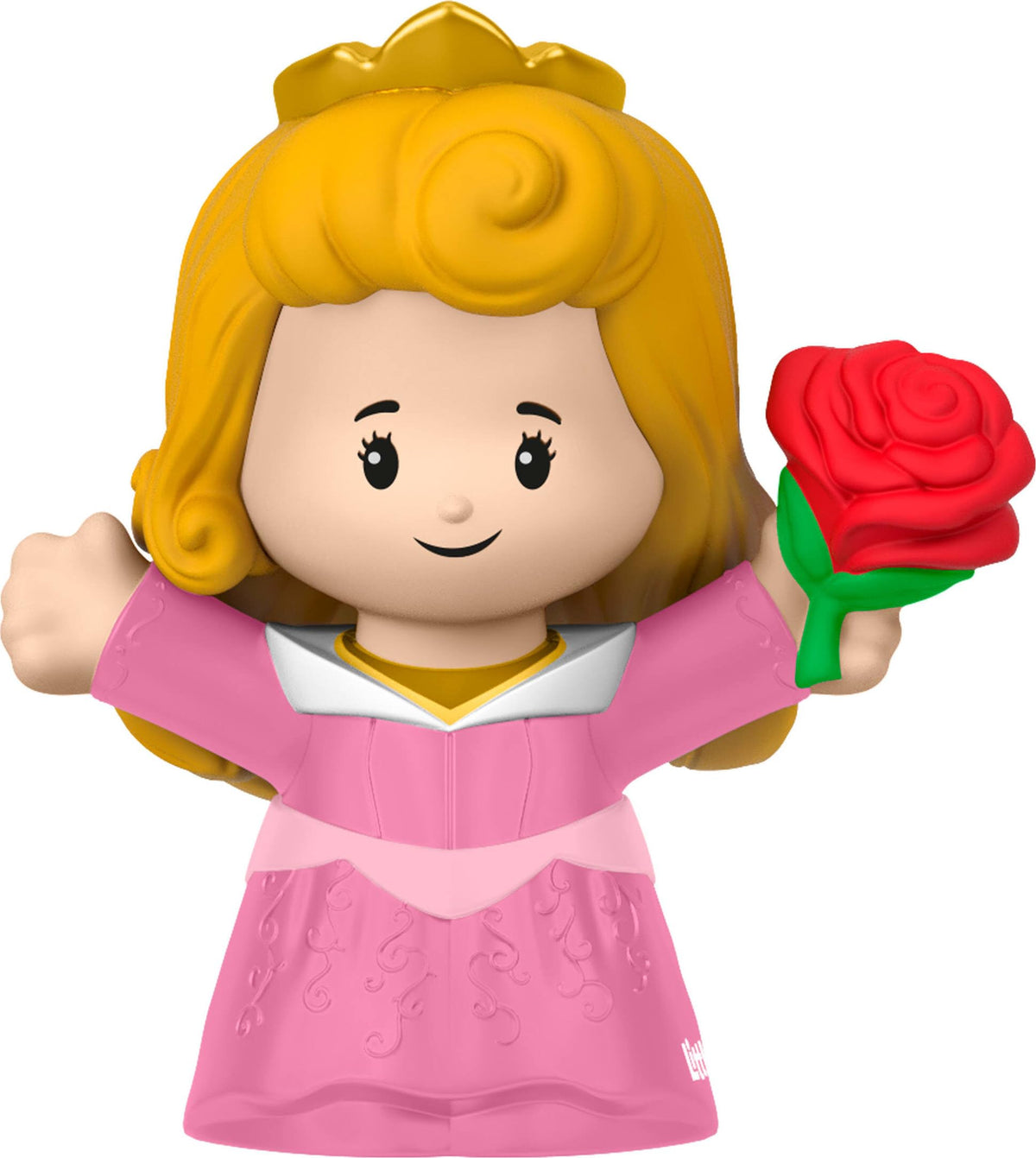 Disney Princess Aurora Little People Single Character Figure Toddler Toy for Pretend Play