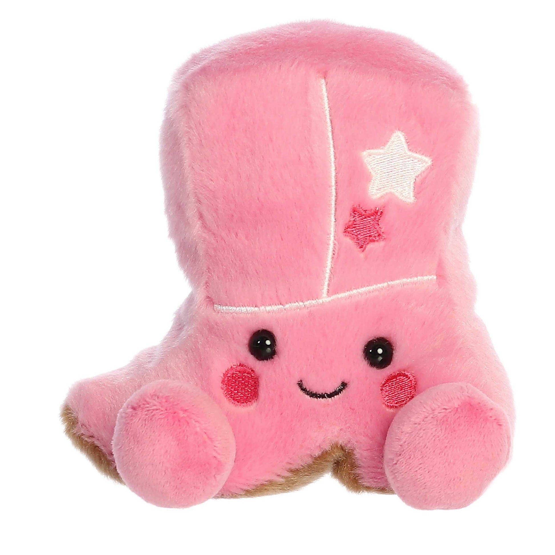 Aurora® Adorable Palm Pals™ Kate Cowgirl Boot™ Stuffed Animal - Fun Collectible Plush for Kids and Adult Collectors - Perfect for Decorating Rooms