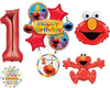 Elmo Sesame Street 1st Birthday Party Supplies Balloon Bouquet Decorations