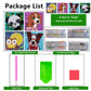 VDKVDK Diamond Art Painting Kits for Kids, 4Pcs Animal 5D Diamond Gem Art by Number Dotz Kits Art and Craft for Children Ages 6-8-10-12 Girls Boys