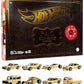 Hot Wheels 1:64 Scale FAO Schwarz Gold Vehicles 160th Anniversary, 8-Pack
