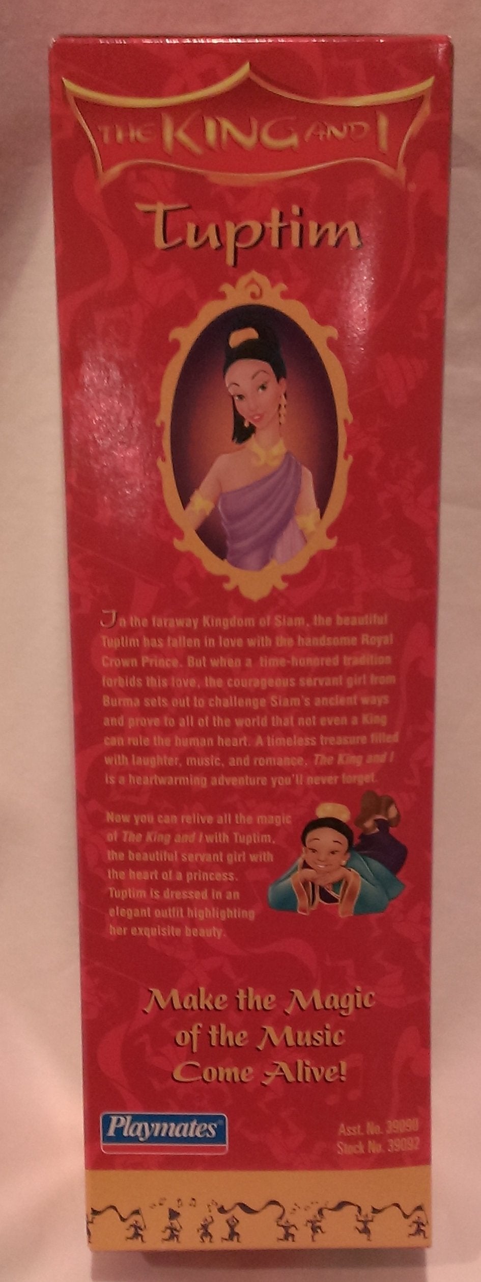 The King and I Tuptim Doll