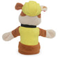 GUND Paw Patrol Rubble Hand Puppet Plush Stuffed Animal Dog, Yellow, 11"