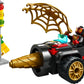 LEGO Marvel Drill Spinner Vehicle, Miles Morales Spin Car with 2 Minifigures, Marvel Toy from Disney+ TV Series Spidey and His Amazing Friends, Gift