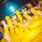 6 Pcs Bachelorette Party Game Inflatable Banana Props Balloons,Include 70 Inch Banana x 1,23 Inch Banana x 5,for Indoor and Outdoor Bachelorette Party