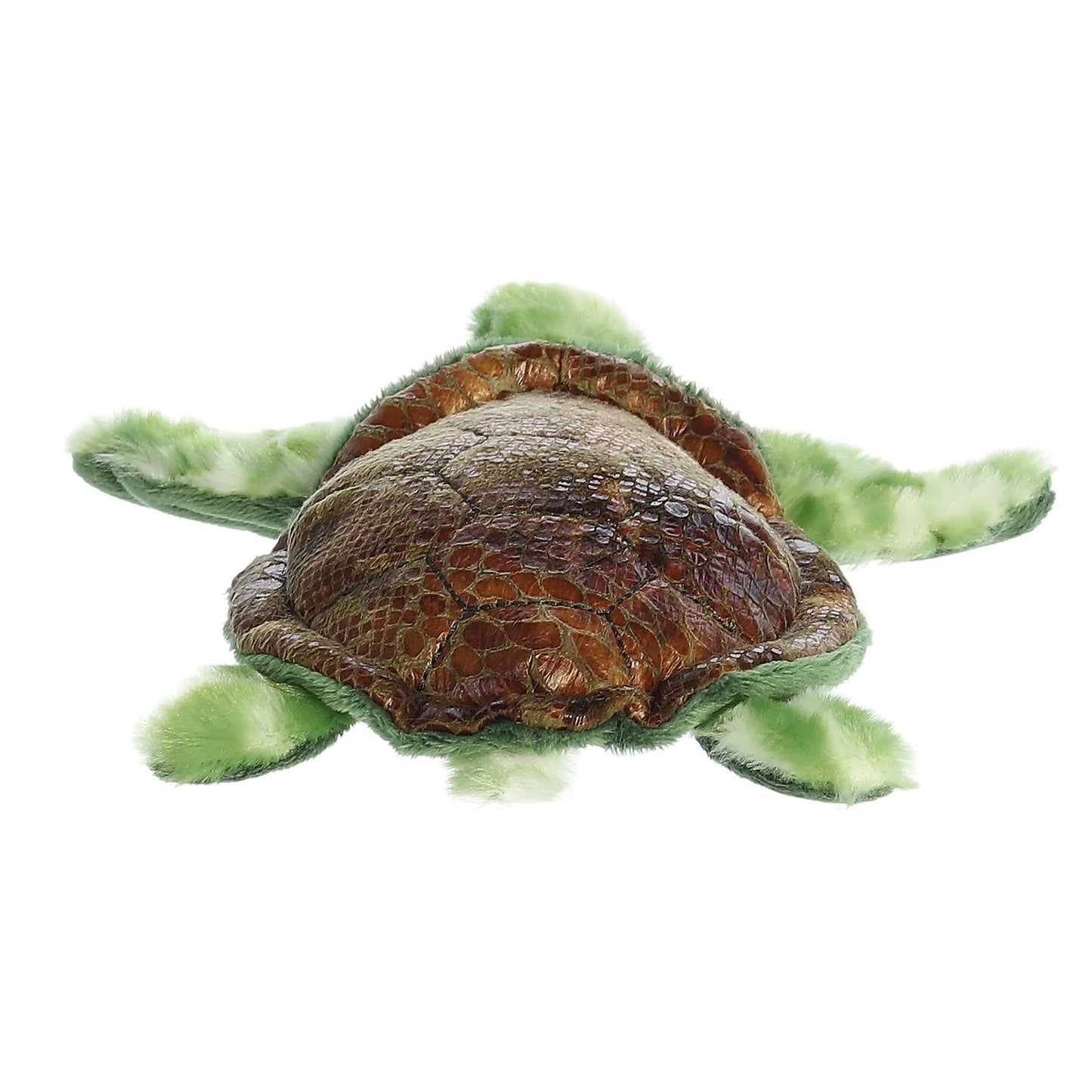 Aurora® Adorable Mini Flopsie™ Splish Sea Turtle™ Stuffed Animal - Mini Companions Ready for Playful Adventures - for Kids All Ages, Toddlers, Adults