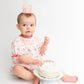 PATRDIO Bow One Birthday Crown -Pink Bow One Birthday Decorations, Sweet 1st party Hat, Little Princess Crown For Cake Smash,girls just wanna be one