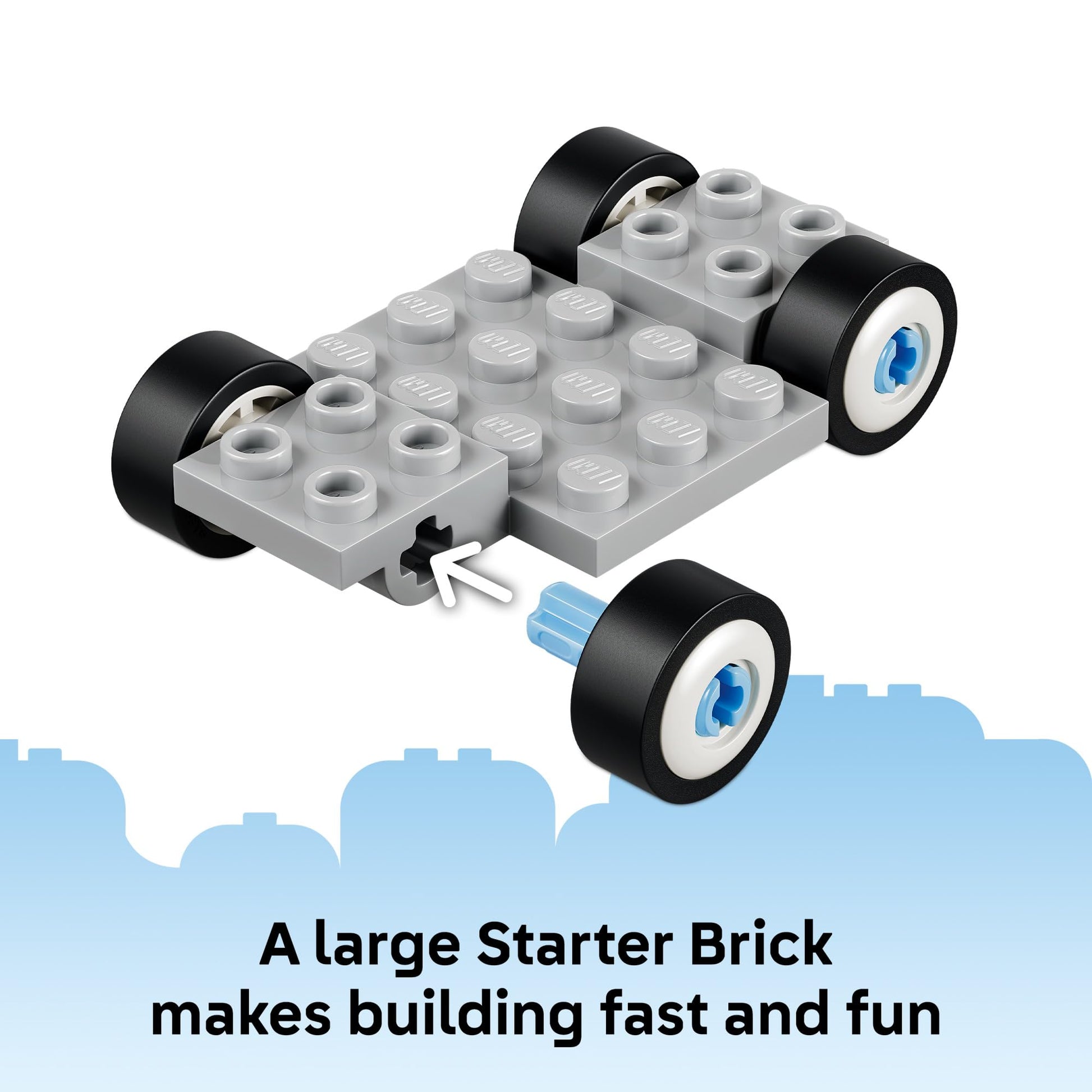 LEGO Bluey Grannies with Bingo and Bluey - Building Toy for Girls & Boys, Ages 4+ - Toddler Car & Playset with 2 Characters - Gift for Birthdays