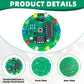 4Pcs Soldering Practice Kit, DIY NE555 CD4017 Lucky Electronic Rotary Wheel Project with Colorful LED Lights, Practical STEM Circuit Board Training
