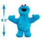 Sesame Street Friends 8-inch Cookie Monster Plush Stuffed Animal, Recycled Filling, Kids Toys for Ages 18 Month by Just Play