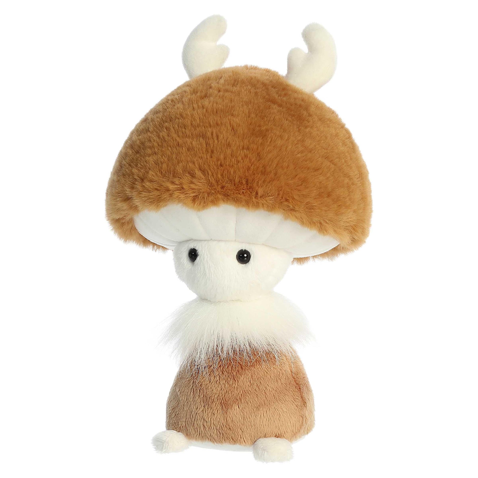 Aurora® Festive Fungi Friends™ Holiday Stuffed Animal - Unique Design - Loveable Companions - Reindeer 10 Inches