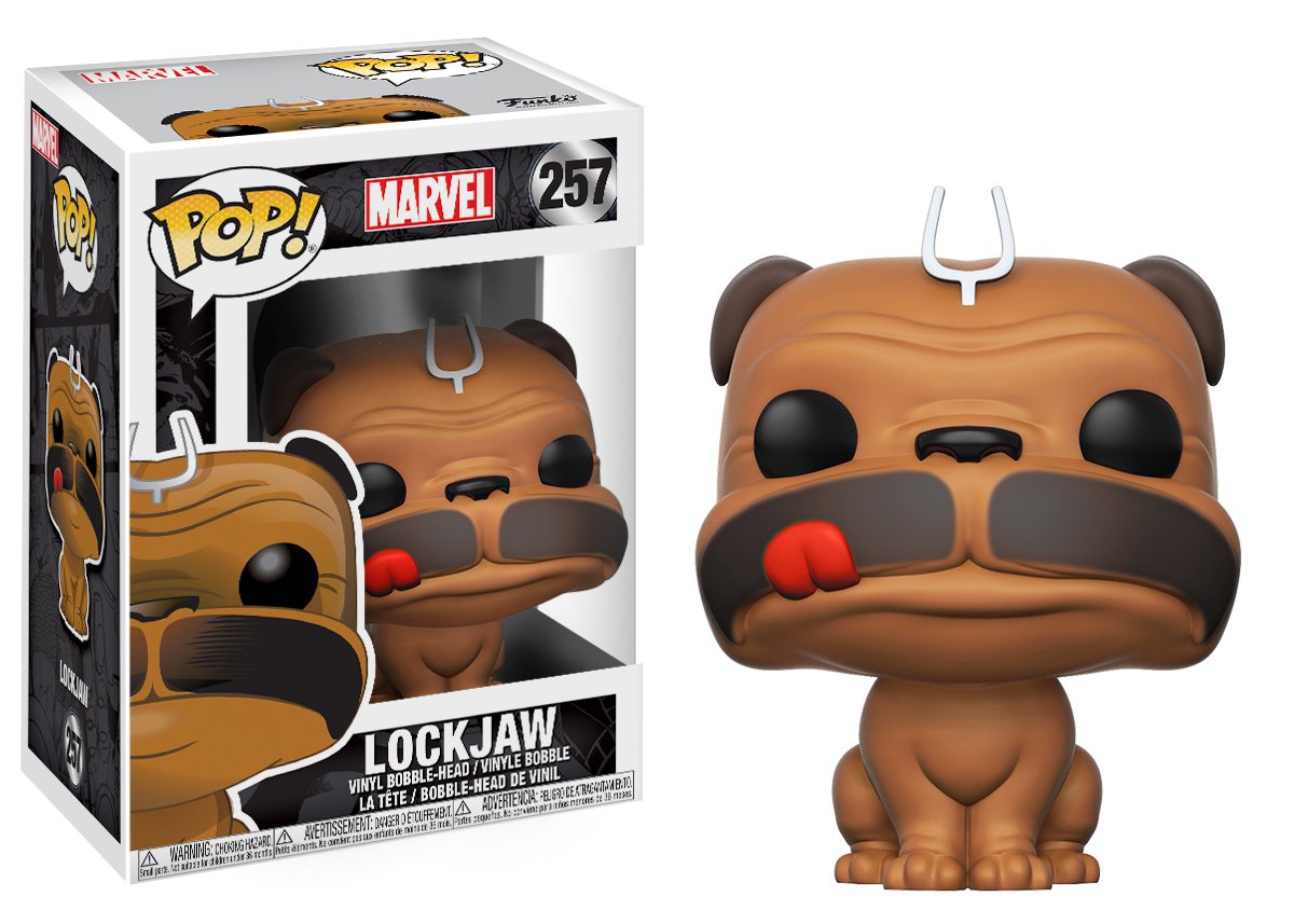 Funko Pop! Marvel: Inhumans Lockjaw Collectible Figure
