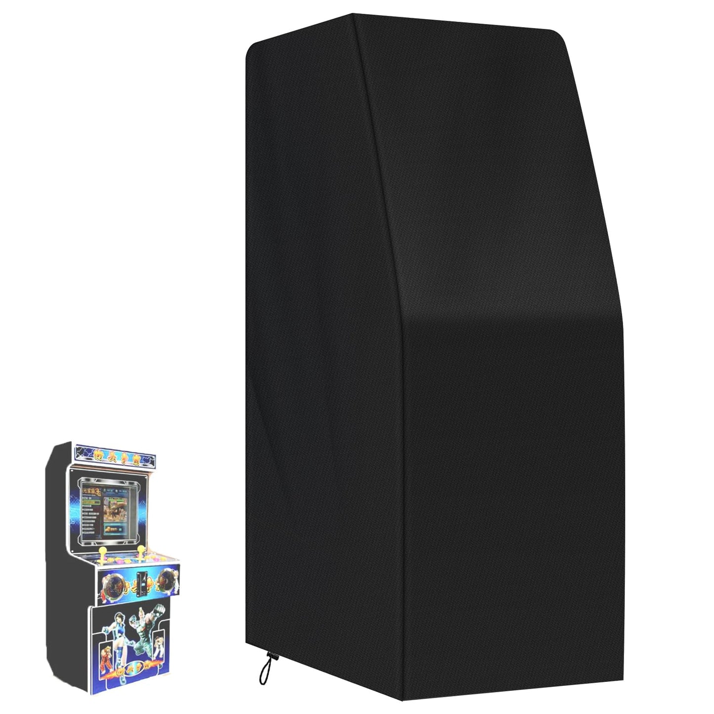 Arcade Machine Cover 420D Oxford Dustproof Electronic Game Machine Cover (20"L X 27"W X 57"H)