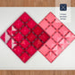 CONNETIX Magnetic Tiles Pastel Pink & Berry Base Plate Pack, 2 Pieces
