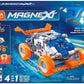 Mega Construx Magnext 4-in-1 Mag-Racers Construction Set with Magnets, Magnetic Building Toys for Kids 81 Pieces, Multi Color