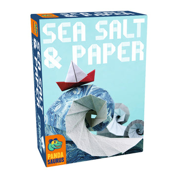 Pandasaurus Games Sea Salt and Paper Card Game - Ocean-Themed Strategy Game, Fast-Paced and Tactical, Fun Family Game for Kids and Adults, Ages 8+
