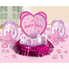 Amscan 281489 It's a Baby Girl Table Decorating Kit, 1 pack (23 pcs)