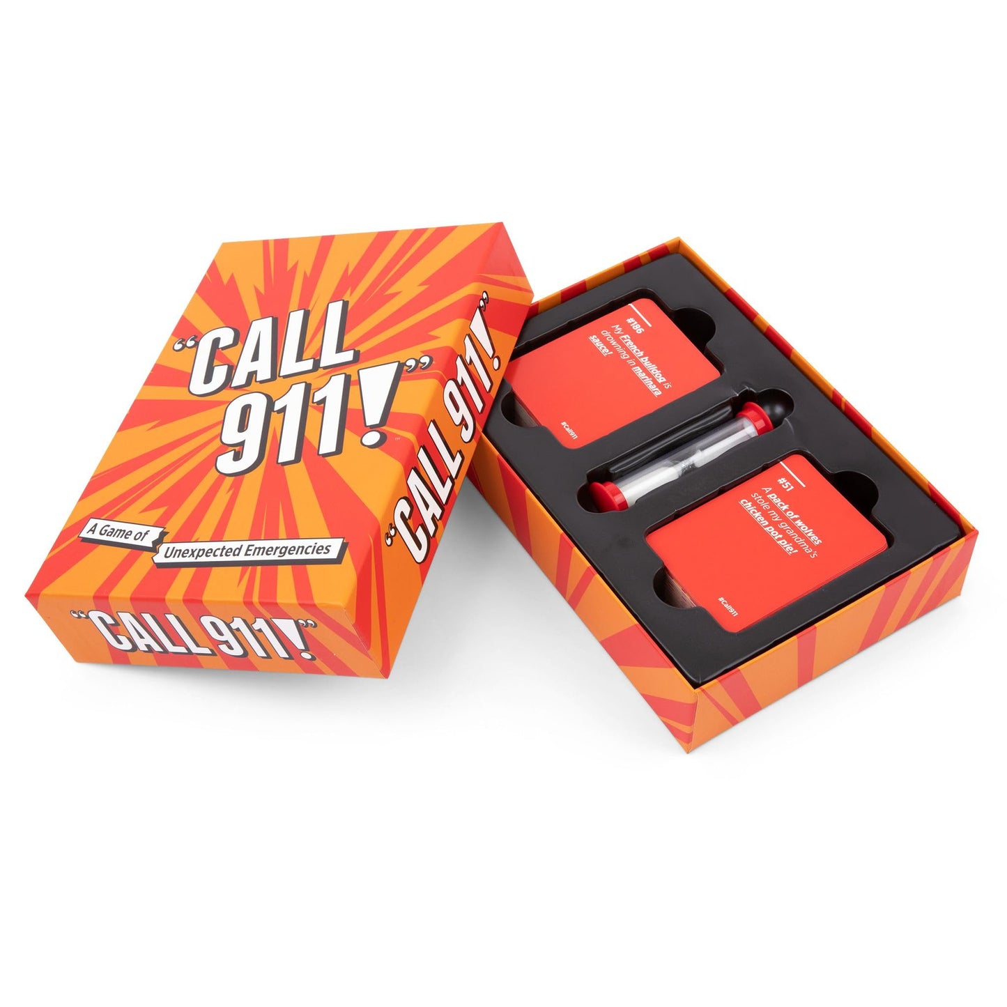 DSS Games Call 911! A Family Card Game of Unexpected Emergencies | Ages 12+