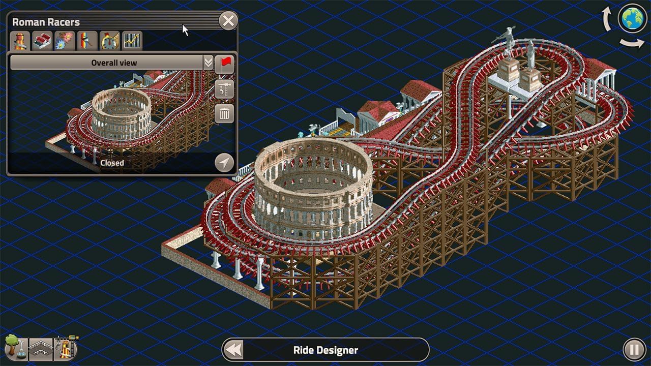 RollerCoaster Tycoon Classic - Compatible for NS - UK PAL (EU Version)