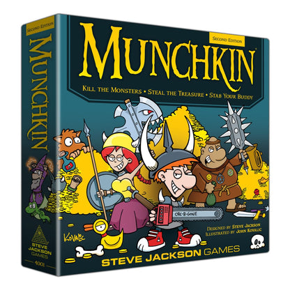 Steve Jackson Games Munchkin Second Edition Fantasy Card Game