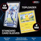 BCW Card Sleeves and Toploaders for Card Combo - 500 Count | Premium Top Loaders and Acid-Free Penny Sleeves | Great for Football, Magic: The